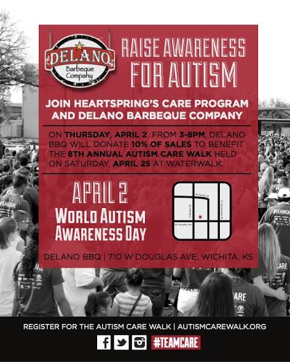 Delano Fundraiser for Autism Care Walk